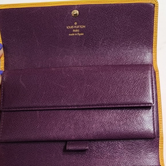 LOUIS VUITTON mustard epi leather porte tresor international trifold wallet - Picture 4 of 11